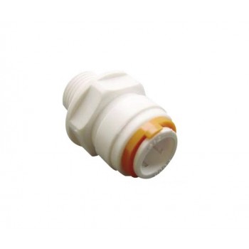 Raccordo femmina/maschio 3/8" per impianti idrici rapidi KP Ø 12 mm 